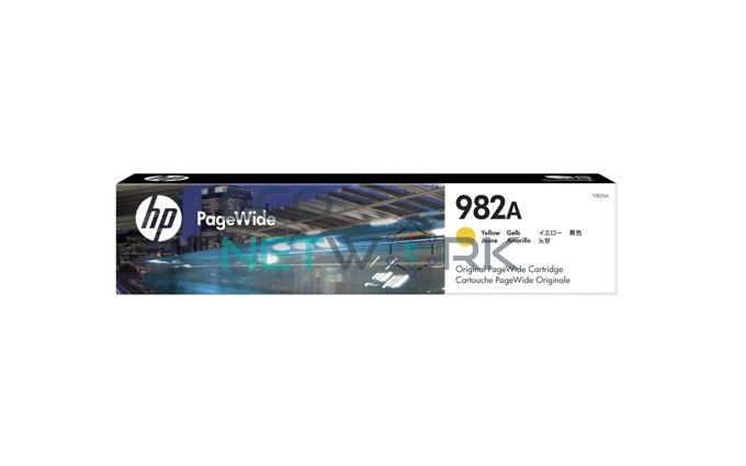 HP 982A PageWide Cartridge Yellow T0B25A