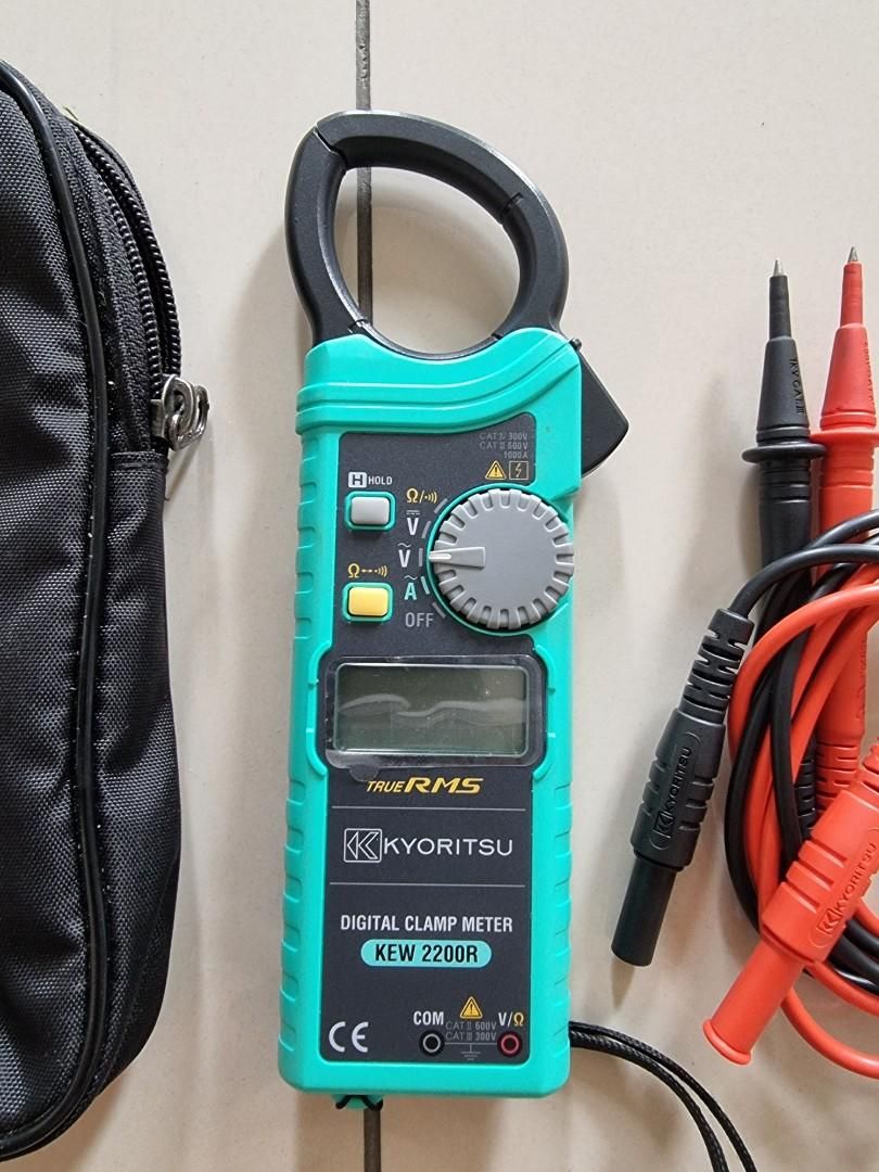 KYORITSU 2200R AC DIGITAL CLAMP METER (TRUE RMS TYPE)