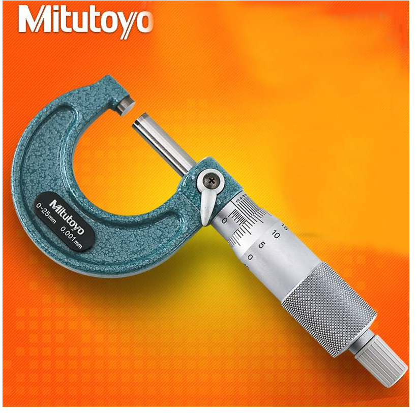 MITUTOYO MICROMETER 103-129 OUTSIDE MICROMETER MADE IN JAPAN