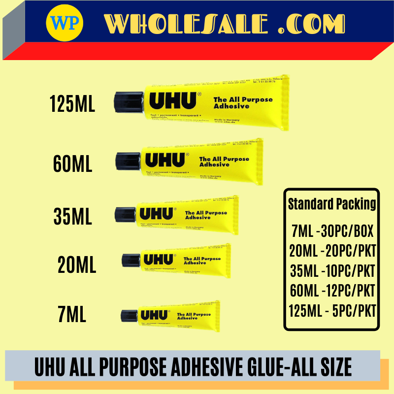 UHU ALL PURPOSE GLUE -ALL SIZE