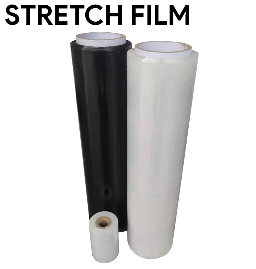 RANDOM STRETCH FILM BLACK / TRANSPARENT (RANDOM)