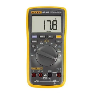 Fluke 17B MAXKIT FLK-17B MAX KIT Flk-17b Max Kit,upgraded 17b+ With Input Alert And Two Test Leads 4mm & 1mm, Apc