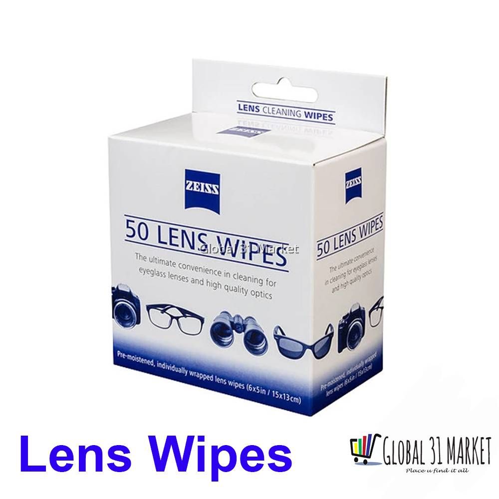 CARL ZEISS *Carl Zeiss - Lens Cleaning Wipes Pre-Moistened [50s]