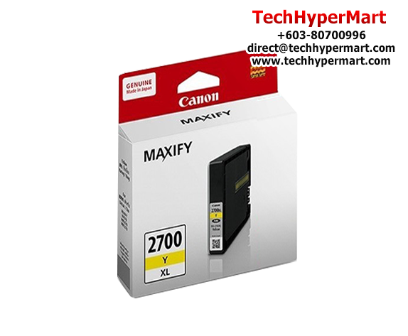 CANON INK CARTRIDGE PGI-2700 XL YELLOW 19ML