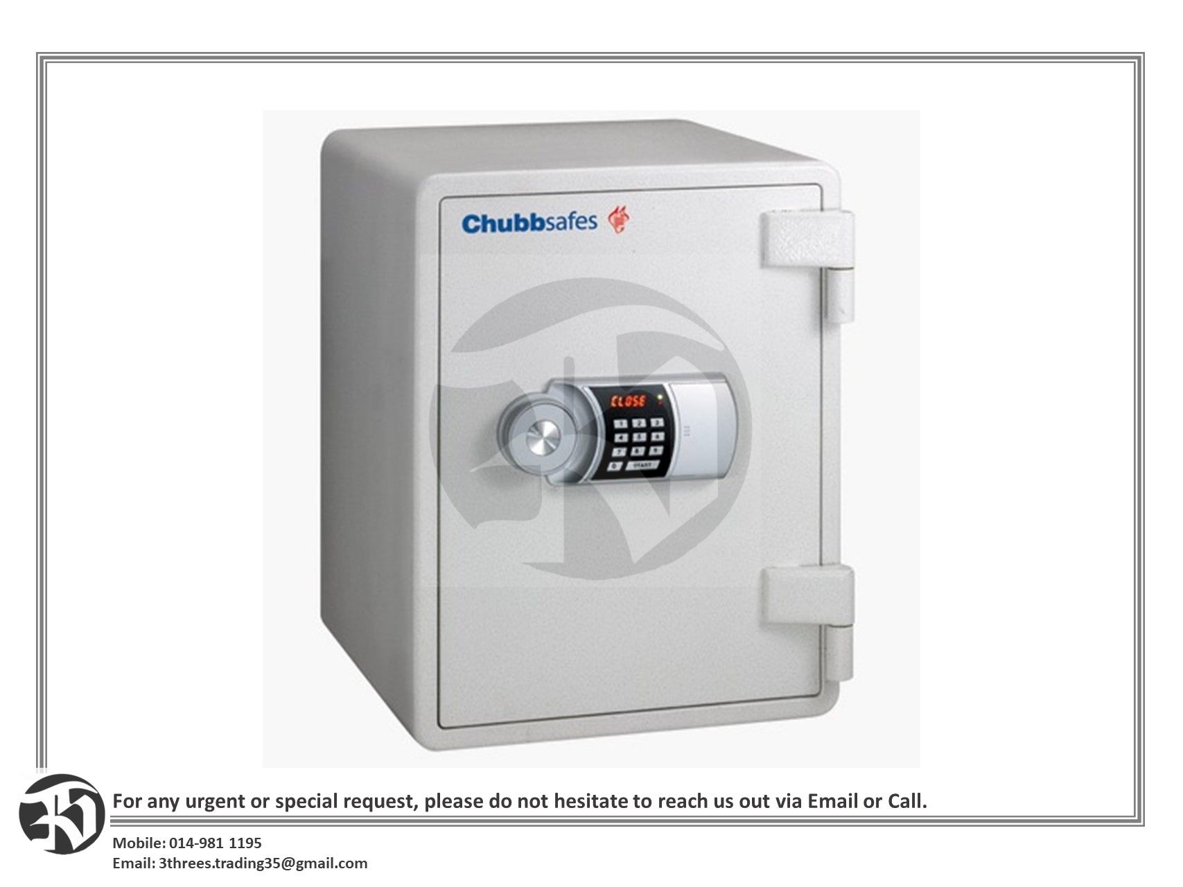 Chubbsafes Opal 4122 (E50) Safebox