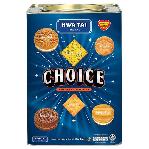 HWA TAI  CHOICE ASSORTED  600G/TIN