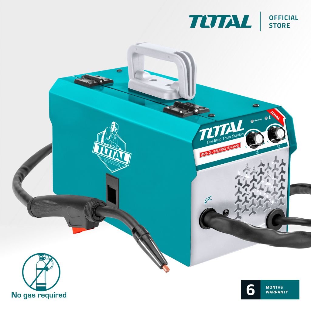 TOTAL TFC1301 FLUX CORD ARC WELDING MACHINE (INVERTER FCAW NO GAS REQUIRED WITH BUILT-IN WIRE FEEDER.)