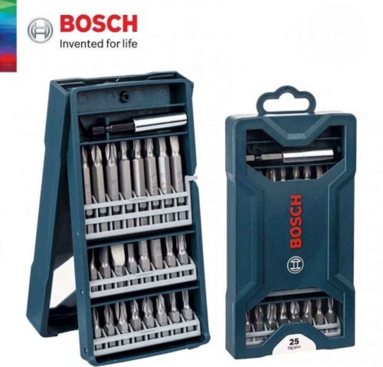 BOSCH AC 25 Pieces Mini X-Line Screwdriver Bit Set - 2607017400