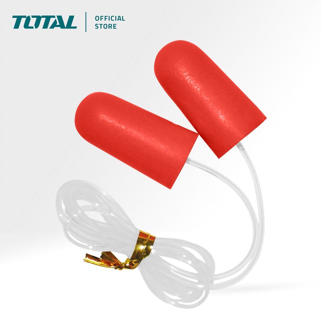 TOTAL EARPLUG SMOOTH & SUPPLE POLYURETHANE PU FOAM CONFORMS SHAPE OF USER'S EARS TSP707