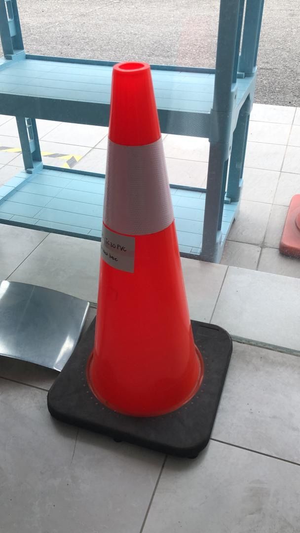 QS Orange PVC Traffic Safety Cones With Heavy Duty Rubber9(Heavy Duty)