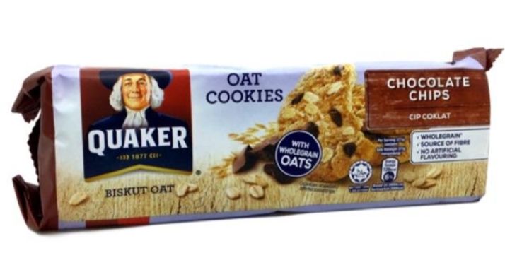 Quaker Oat Cookies Chocolate