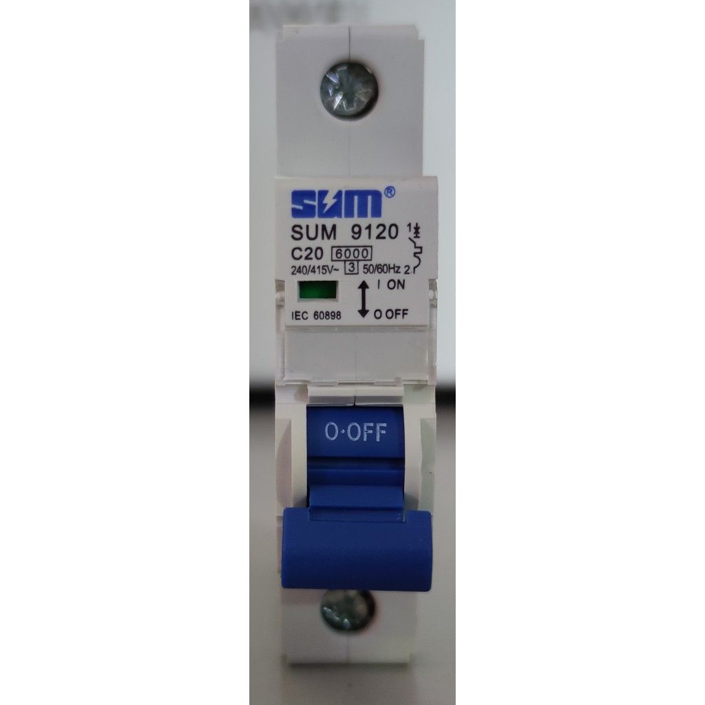 SE SETIA ELECTRIC SUM 20A 1P MCB SUM9120
