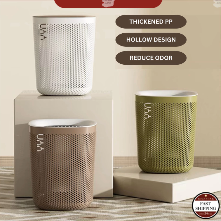 Aesthetic Muji Dustbin / Kitchen Anti Odor Trash Can / DUSTBIN