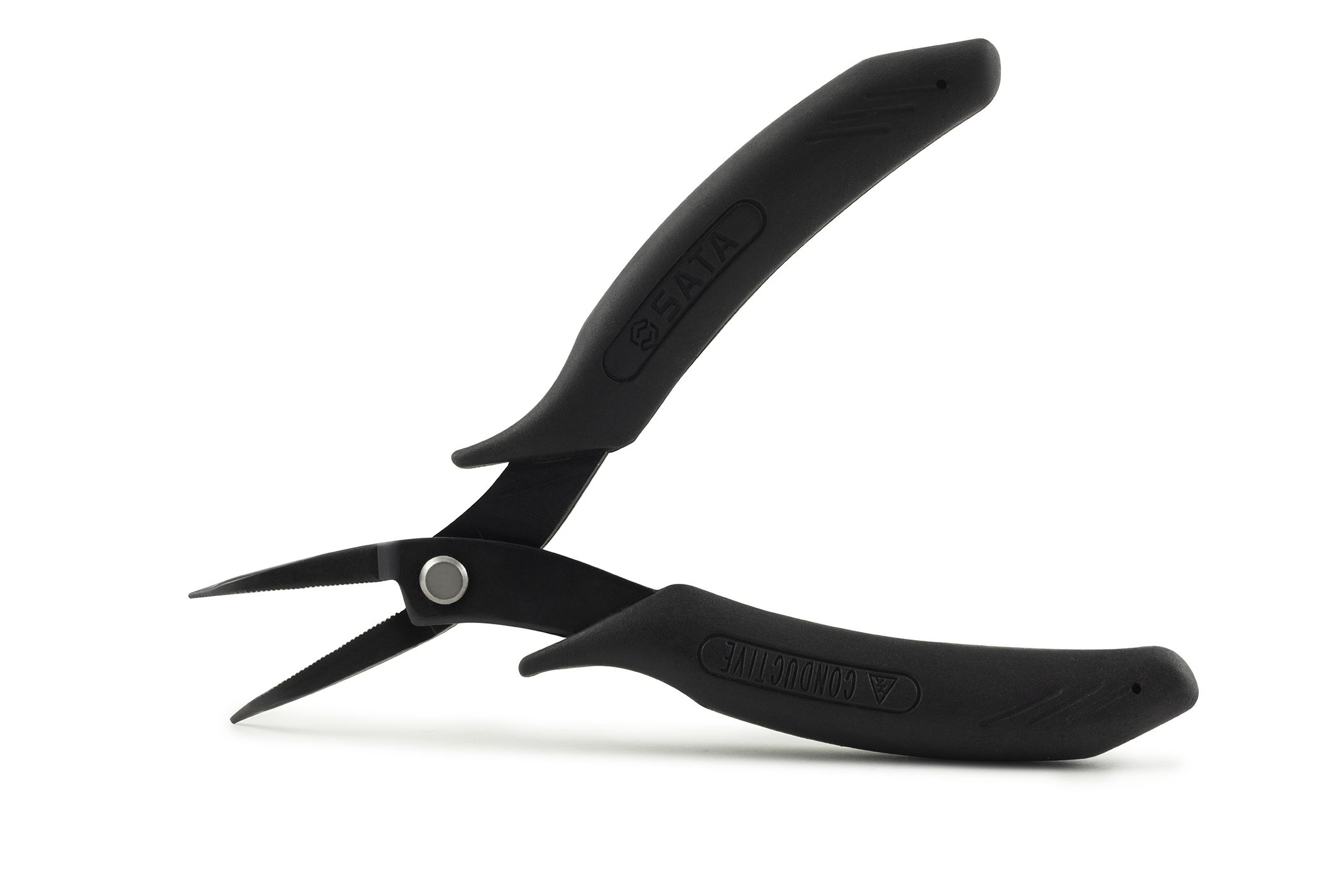 Sata 6” FLAT NOSE PLIERS W/FLAT JAW