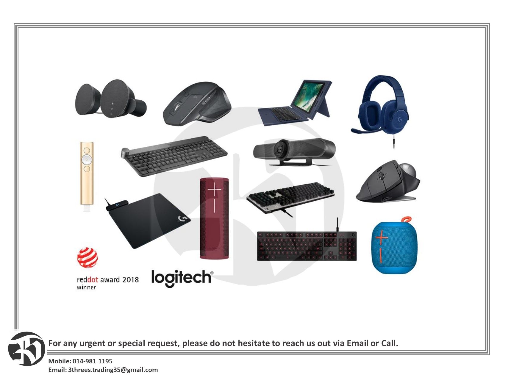 Full Ranges of Logitech Product