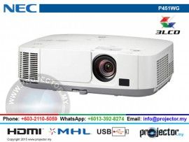 NEC P451WG LCD ANSI 4500