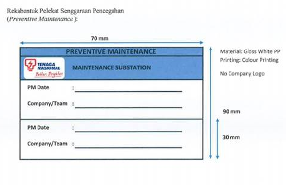 N/A TNB Preventive Maintenance
