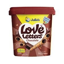 JULIE'S LOVE LETTERS CHOCOLATE CREAM 700G