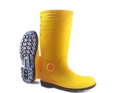 MR.MARK MSTC PVC SAFETY RAIN SHOES (YLW) (MK-SSS-9400)
