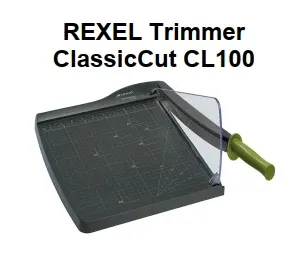 Genuine Malaysia Rexel Product - REXEL CL100 Trimmer ClassicCut 2101970