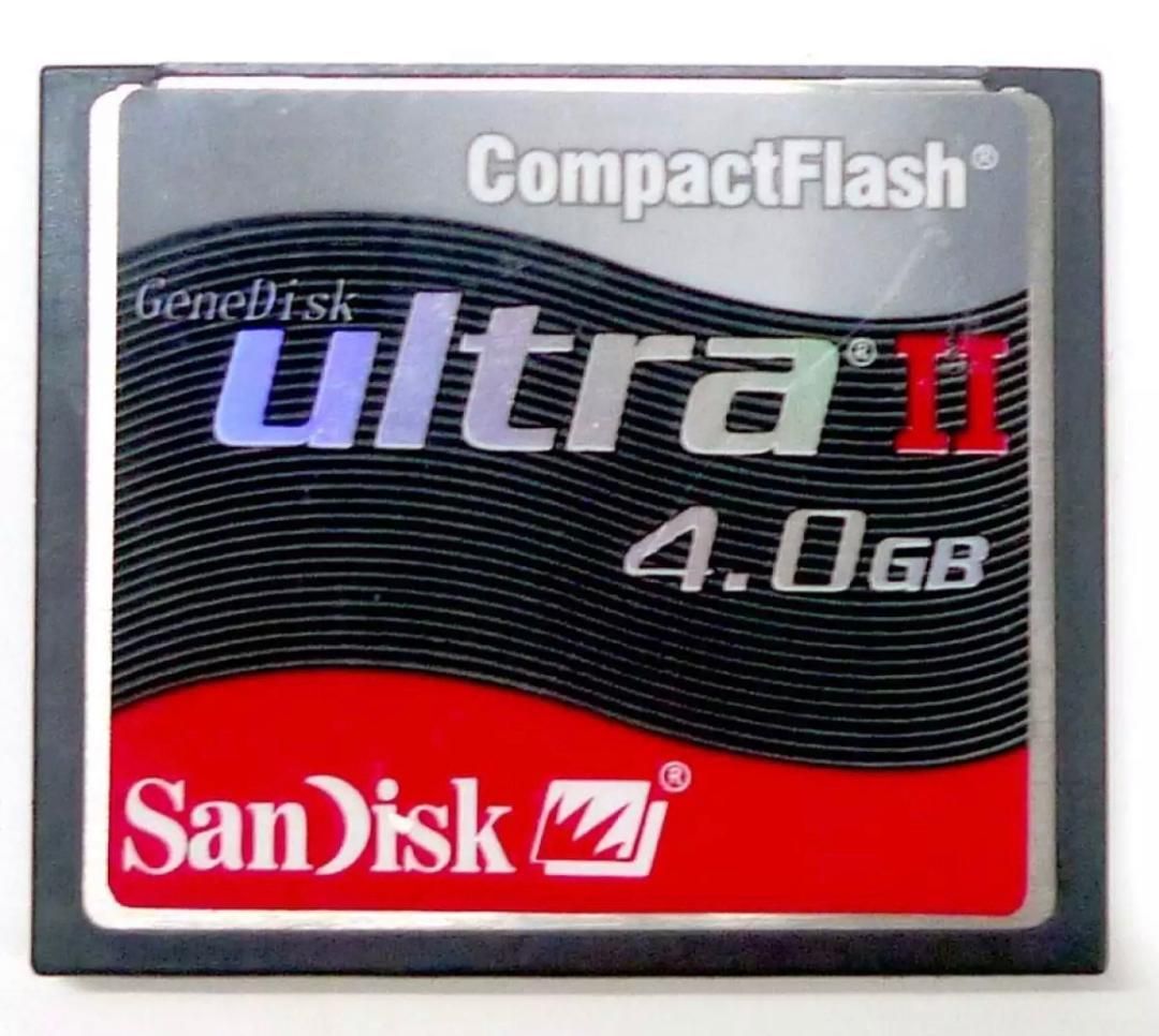 SanDisk Ultra II Compact Flash 4gb