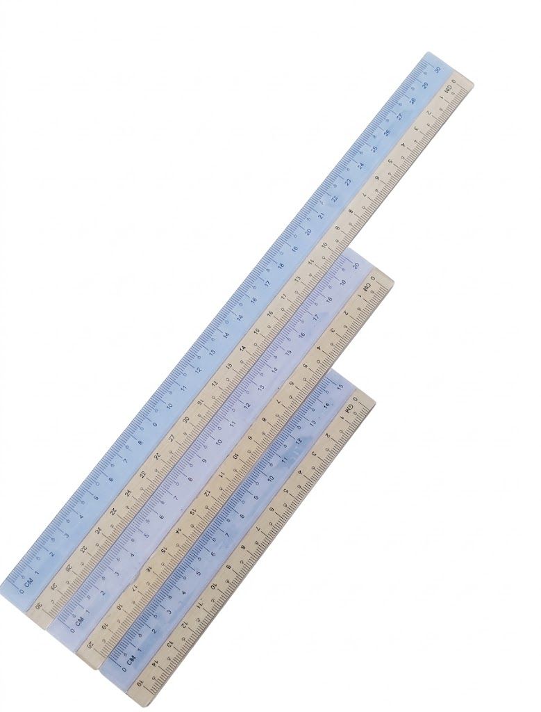ACURA PLASTIC STRAIGHT RULER 6INCHx 15cm 36PCS/BOX