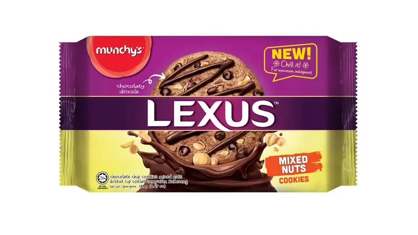 Lexus Cookies Mixed Nuts 189 g x12
