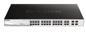 D-LINK STD 24-PORTS POE + 4SFP (DES-1210-28P)