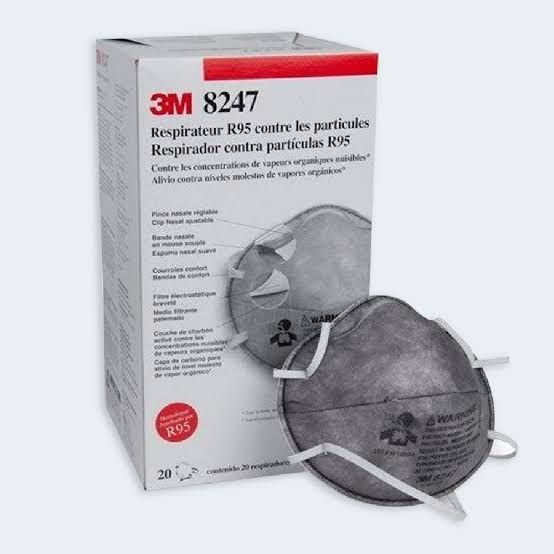 OCHA 3M 8247 Mask R95 Key product features 20pcs/box ( FREE DELIVERY WEST MALAYSIA ONLY)