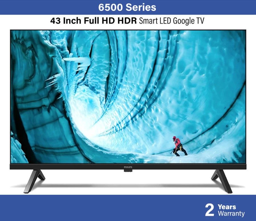 PHILIPS 43 INCH FULL HD HDR SMART GOOGLE LED TV 43PFT6509/68 43PFT6509