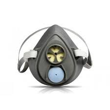 3STSB 3M 3200 REUSABLE SINGLE CARTRIDGE RESPIRATOR FACE MASK C/W 3311K-55 FILTER