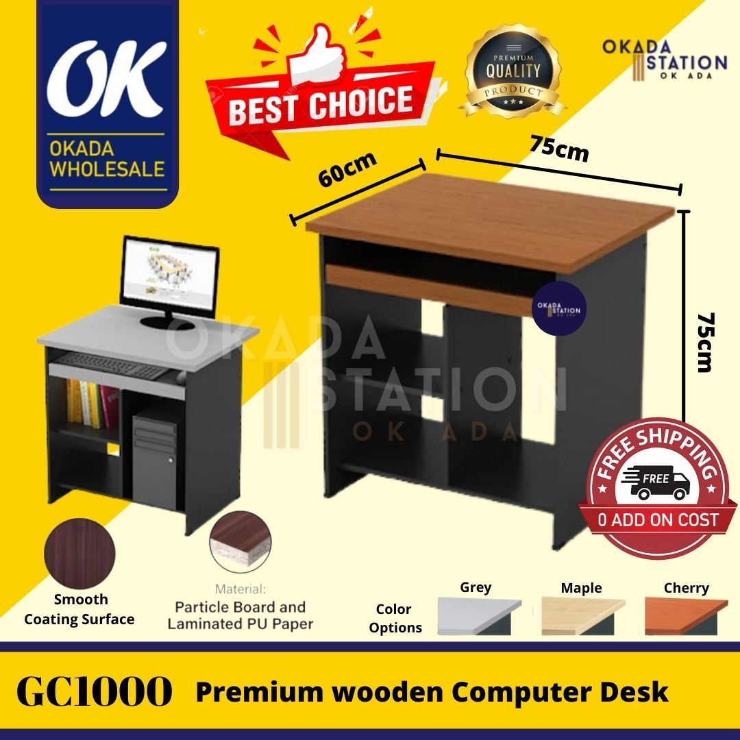 GC1000 Computer Table / Meja Komputer / Office Table / Meja Belajar / Computer Desk / G Series / COMPUTER TABLE