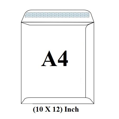 Steady A4 Envelope Non Window 30cm x 25cm White