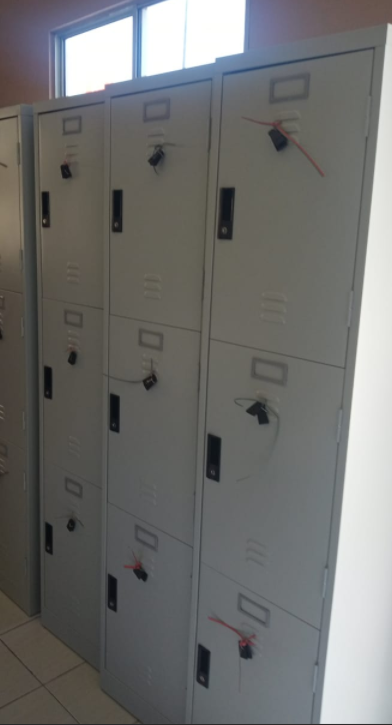 GY STEEL Metal 3 compartment locker