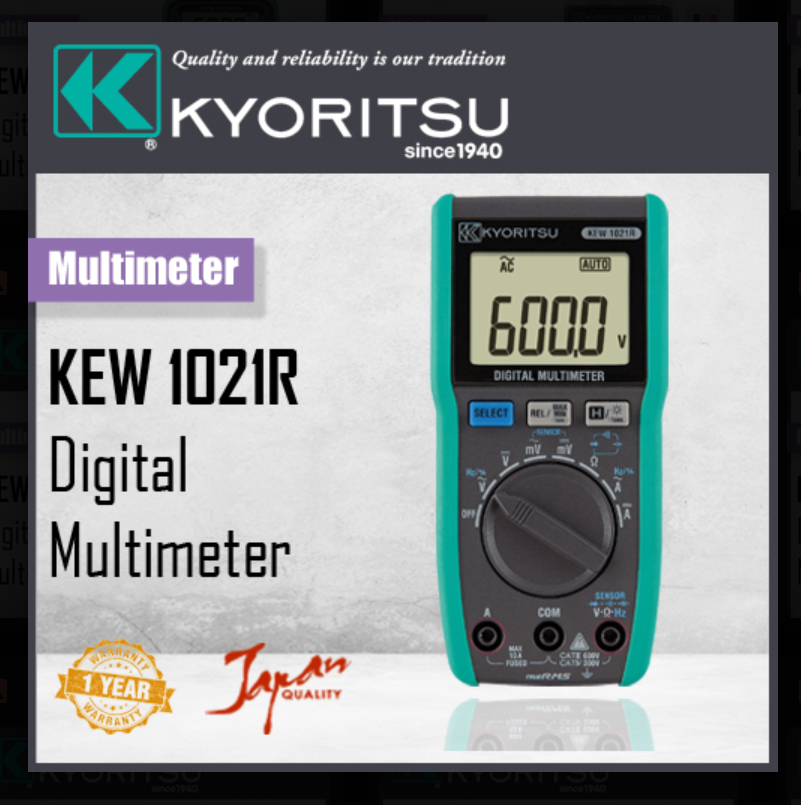 KYORITSU 1021R DIGITAL MULTIMETER