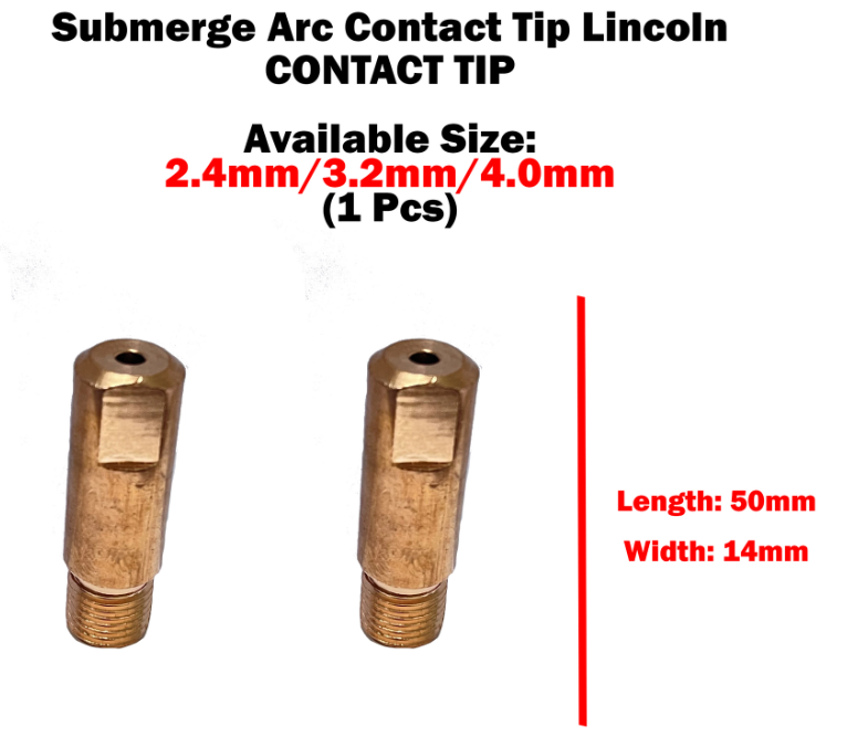 LINCOLN SUBMERGED ARC WELDING CONTACT TIPS