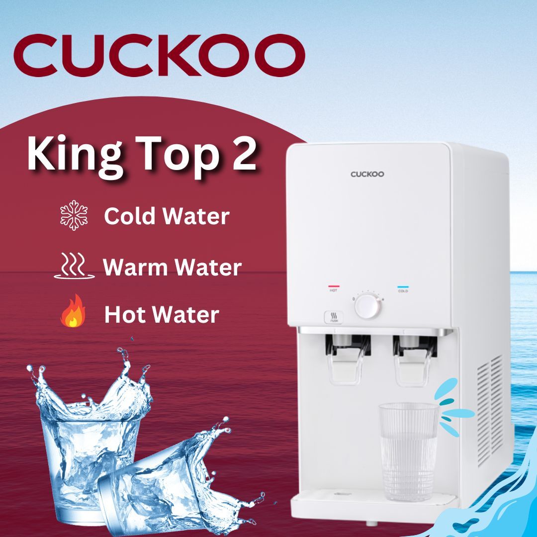 CUCKOO Water Purifier King TOP 2 / Water Dispenser / Mineral Water Dispenser / Penapis Air CUCKOO