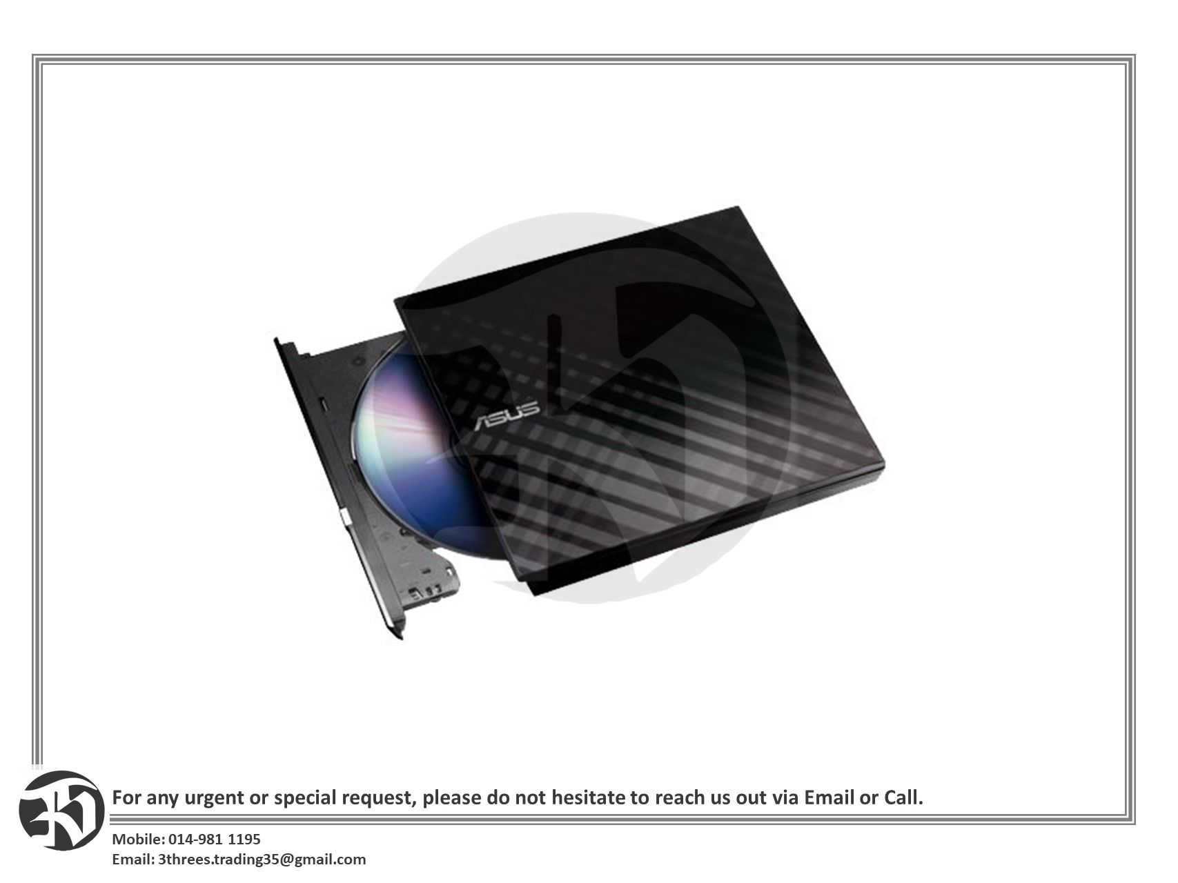 Asus SDRW-08D2S-U LITE portable 8X DVD burner