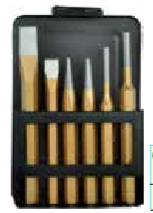 Temo 6Pc Punch & Chisel Set