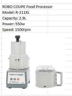 ROBO COUPE Food Processor