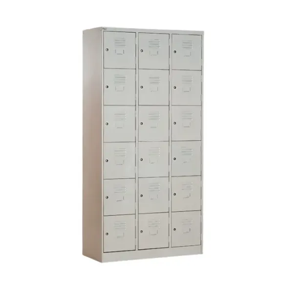 18 COMPARTMENT STEEL LOCKER