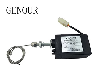*24V Diesel Engine Fuel Stop Solenoid Valve XHQ-PT Fuel Shutoff Solenoid on Pull Type Flameout Magnetic