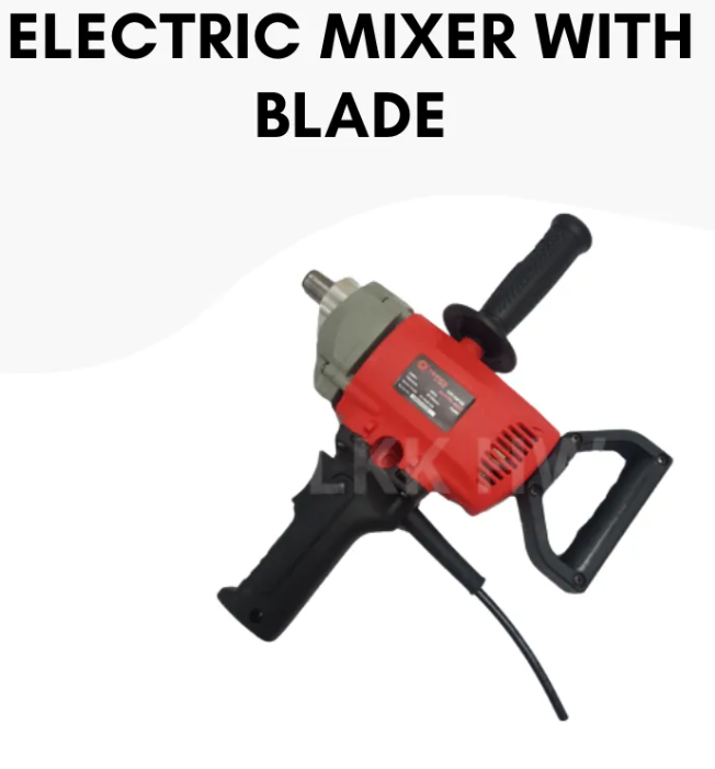 QUASA Q3P-EM16B 6" QUASA Q3P-EM16B 1020W ELECTRIC MIXER WITH BLADE