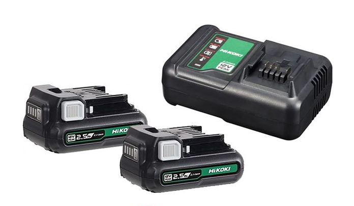 HIKOKI 12V STARTER PACK 1 2.5AH BATTERY