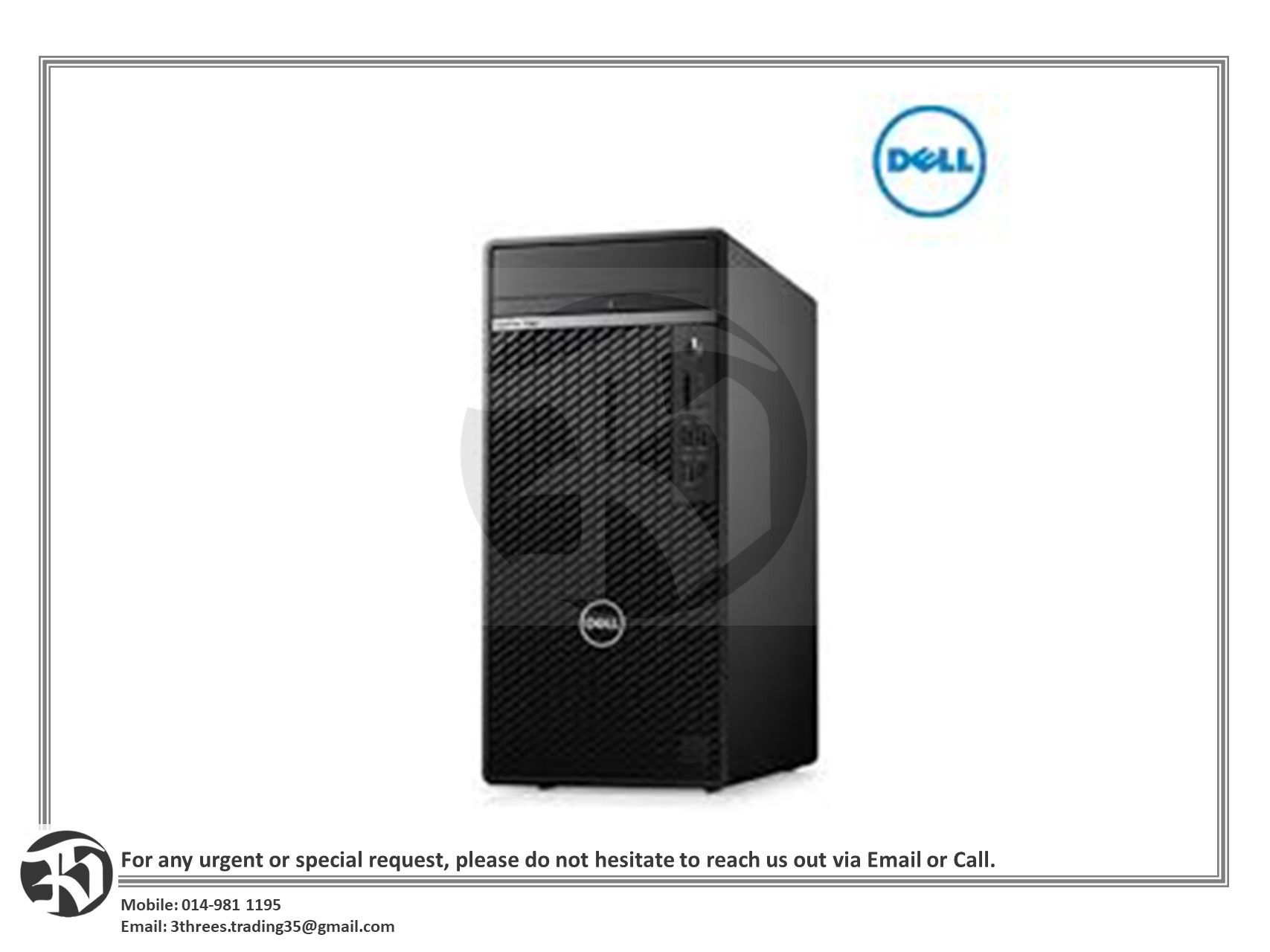 Dell 7070 OPT7070MT-I7708G-512-W10-WF MT Commercial PC