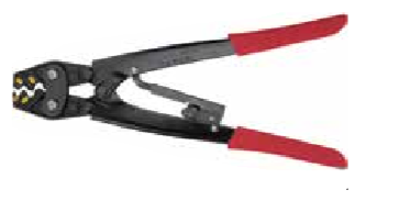 Temo 260mm JIS(mm)1.25-2.0-5.5-8.0 Crimping Pliers