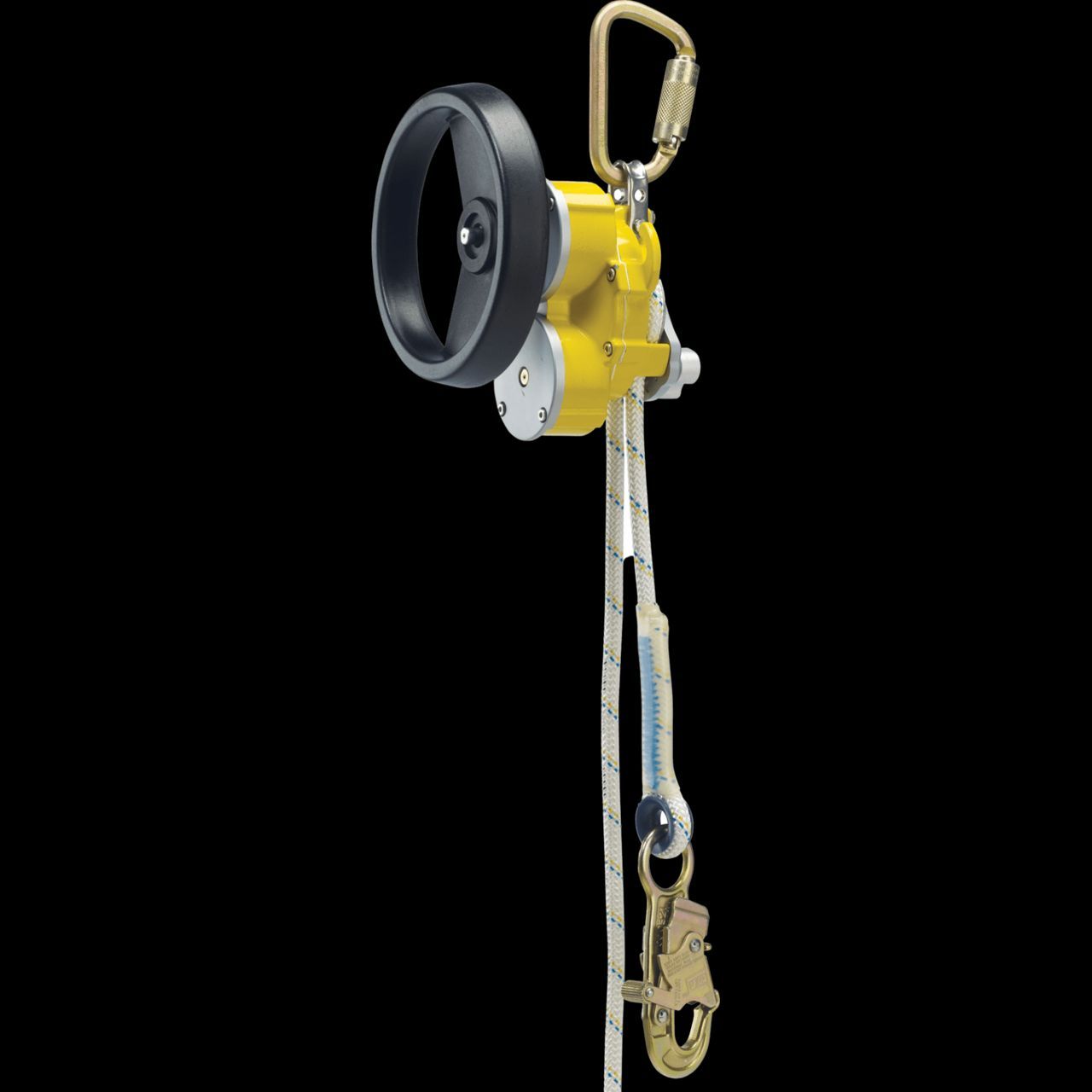 3M (tm) DBI-SALA(r) Rollgliss(tm) R550 Rescue and Descent Device Kit with Rescue Wheel 3307100, 3/8 in Nylon Kernmantle Rope, 100m