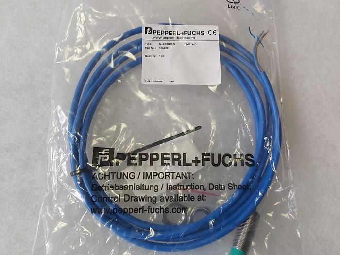 Pepperl+Fuchst Pepperl+Fuchs Inductive Sensor - NJ4-12GM-N