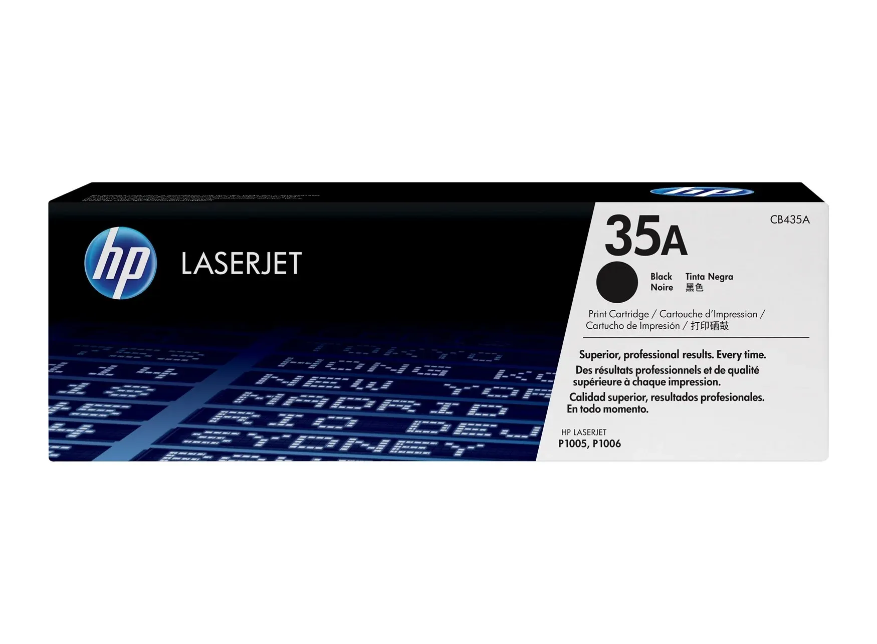 HP 35A Black LaserJet Toner Cartridge (CB435A)