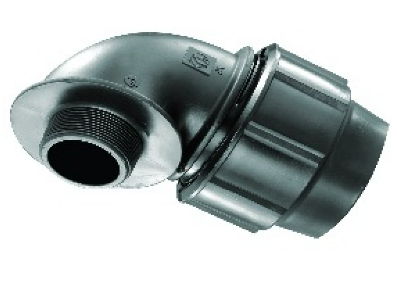 *HDPE Poly Fittings Male Bend 25mm x 3/4"